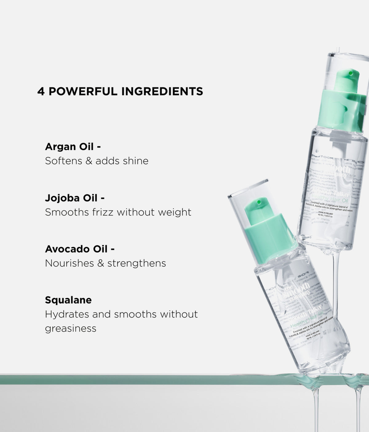 Smooth Talker Healthy Hair Oil | Lightweight Shine & Frizz Control