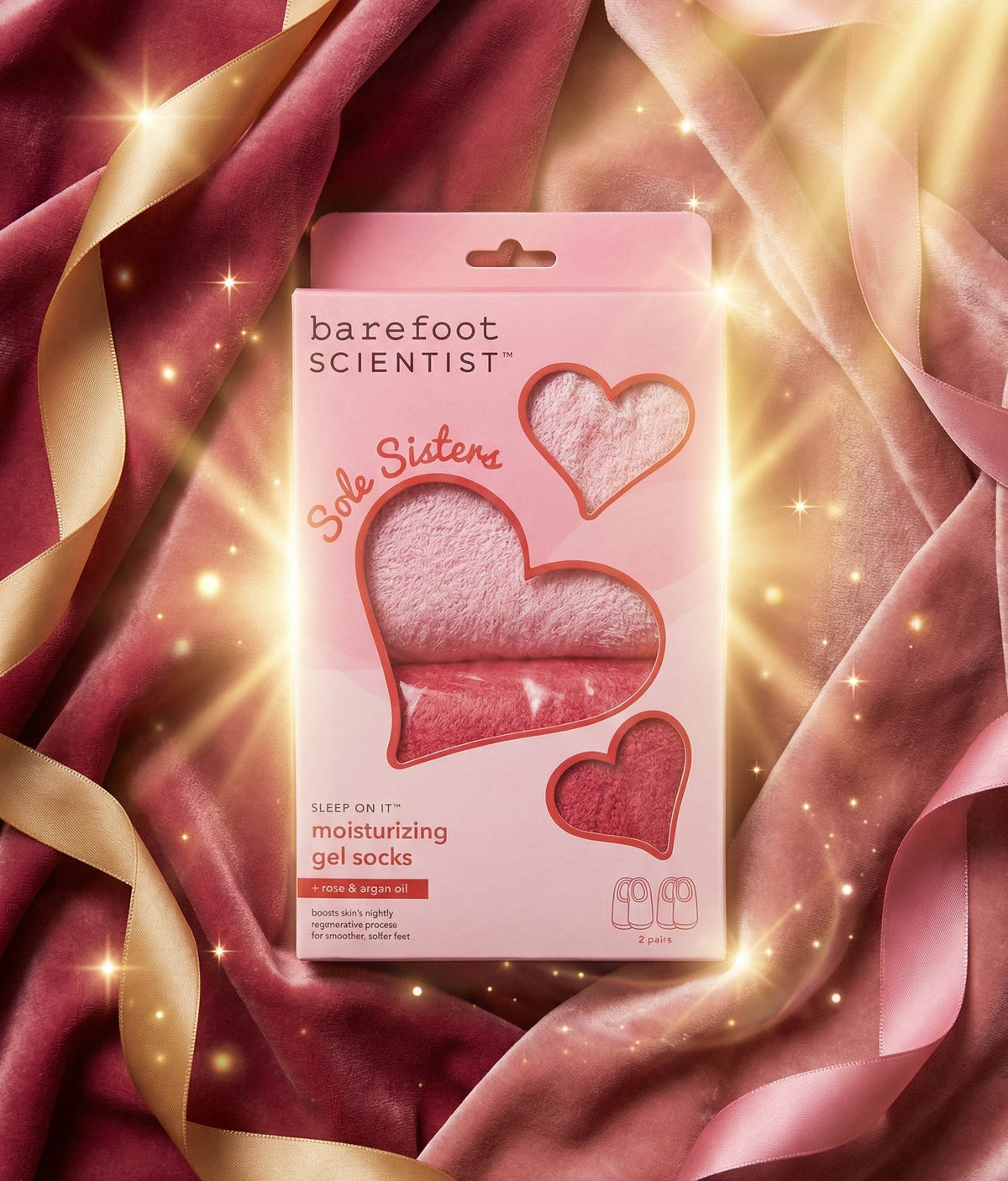 Moisturizing Gel Socks - SOLE SISTERS SET