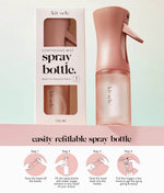 Recycled Plastic Continuous Spray Bottle, Fine Mist