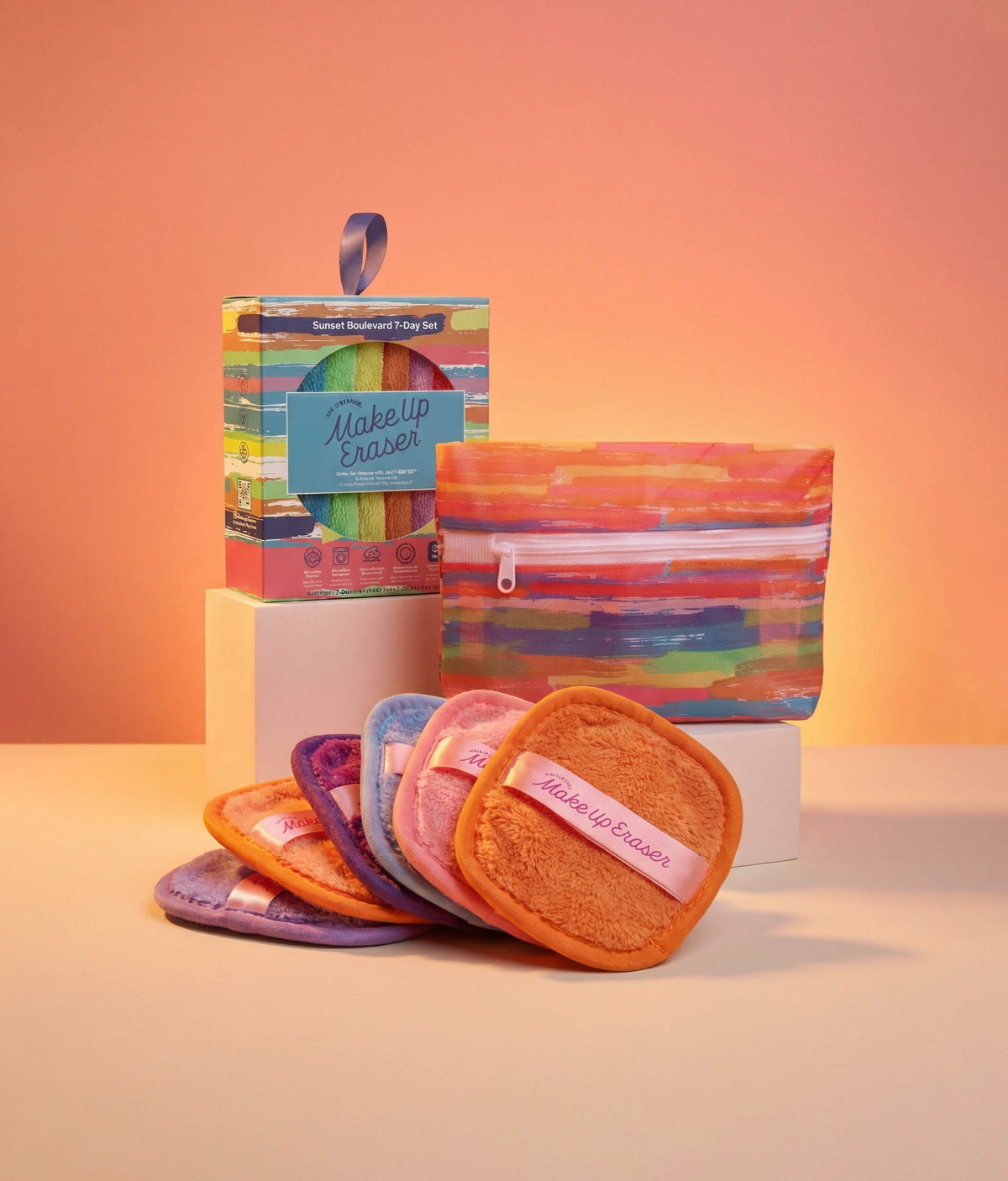 Sunset Boulevard MakeUp Eraser 7-Day Set