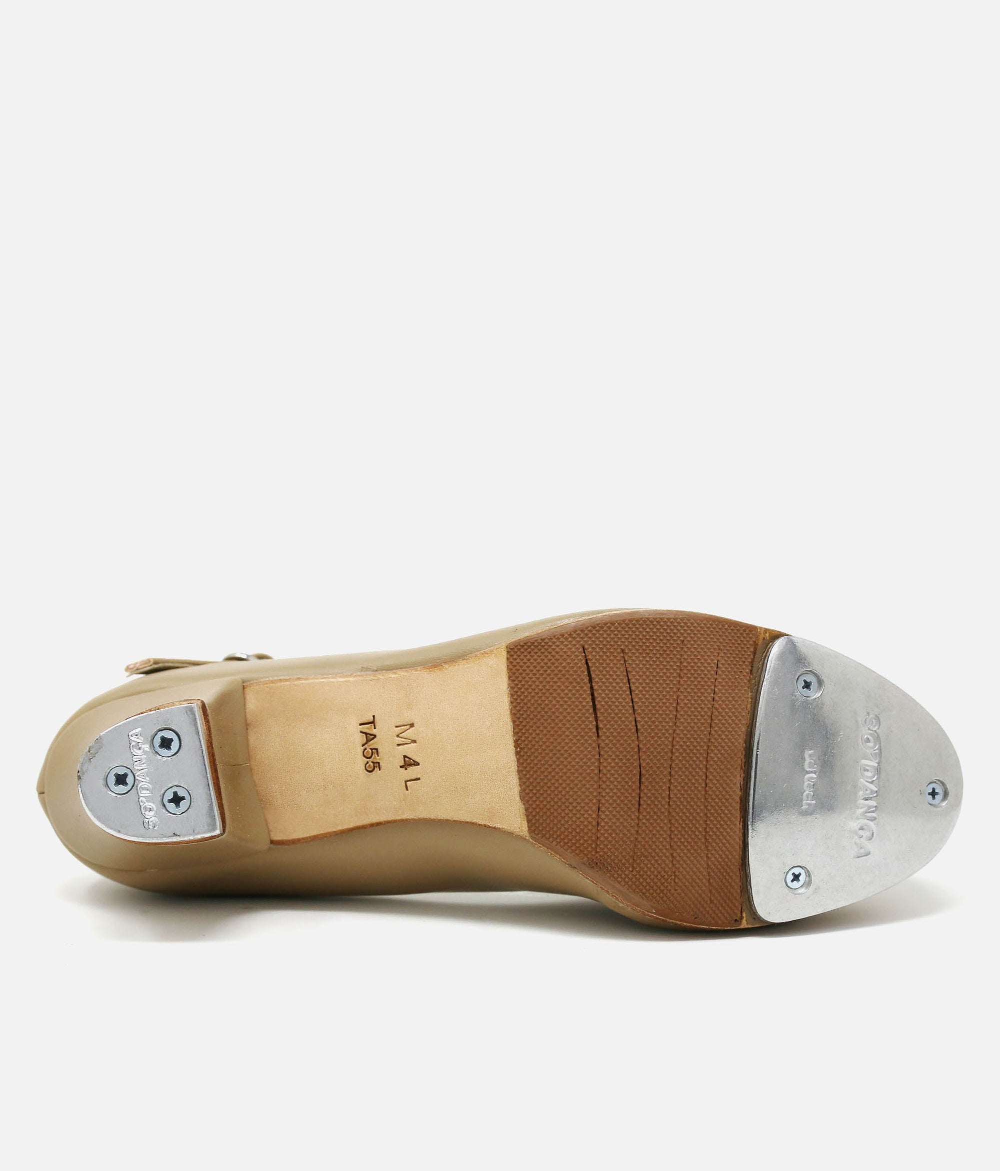 Low Heel Tap Shoe - TA 55 #tan_1-UK