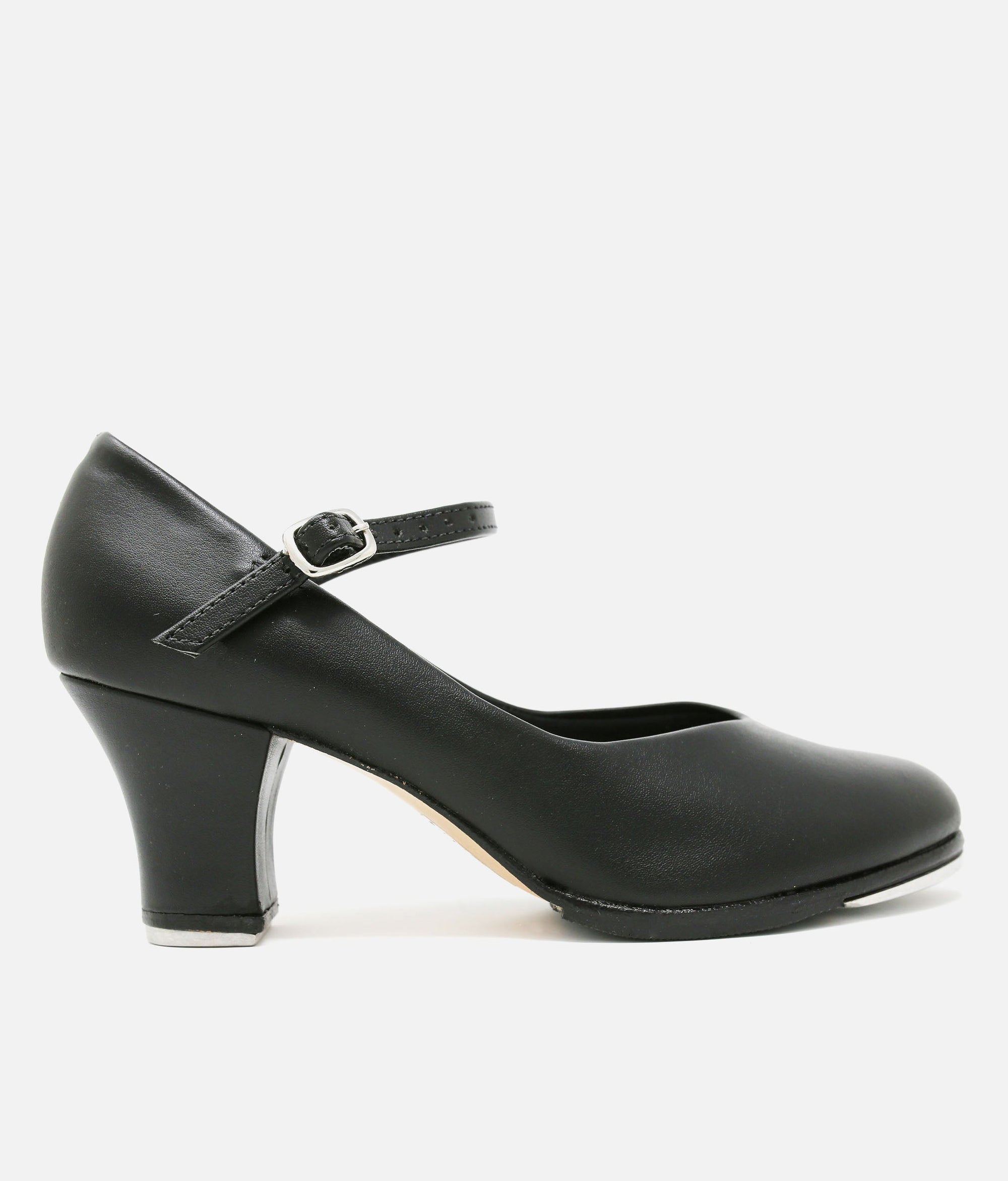 High Heel Tap Shoe - TA 57 #black_1-UK