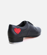 Professional Leather Tap Shoes with Wood Heel for Adults | TA815