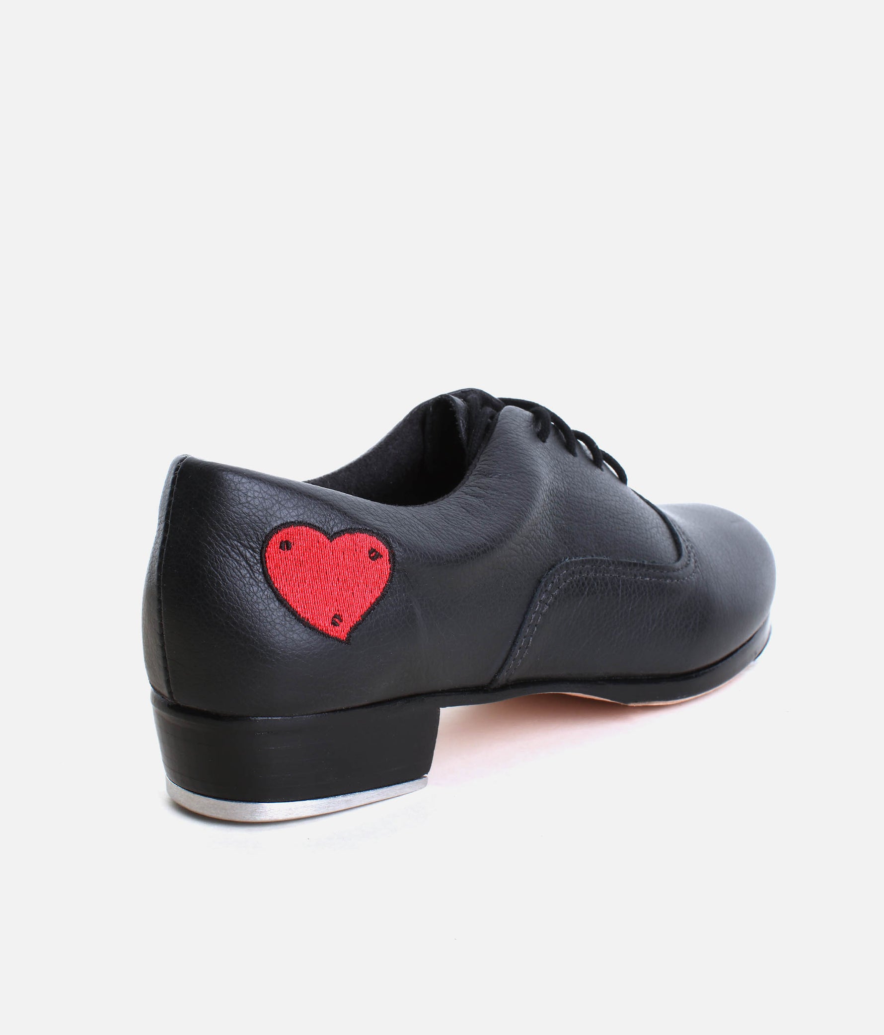 Professional Leather Tap Shoes with Wood Heel for Adults | TA815