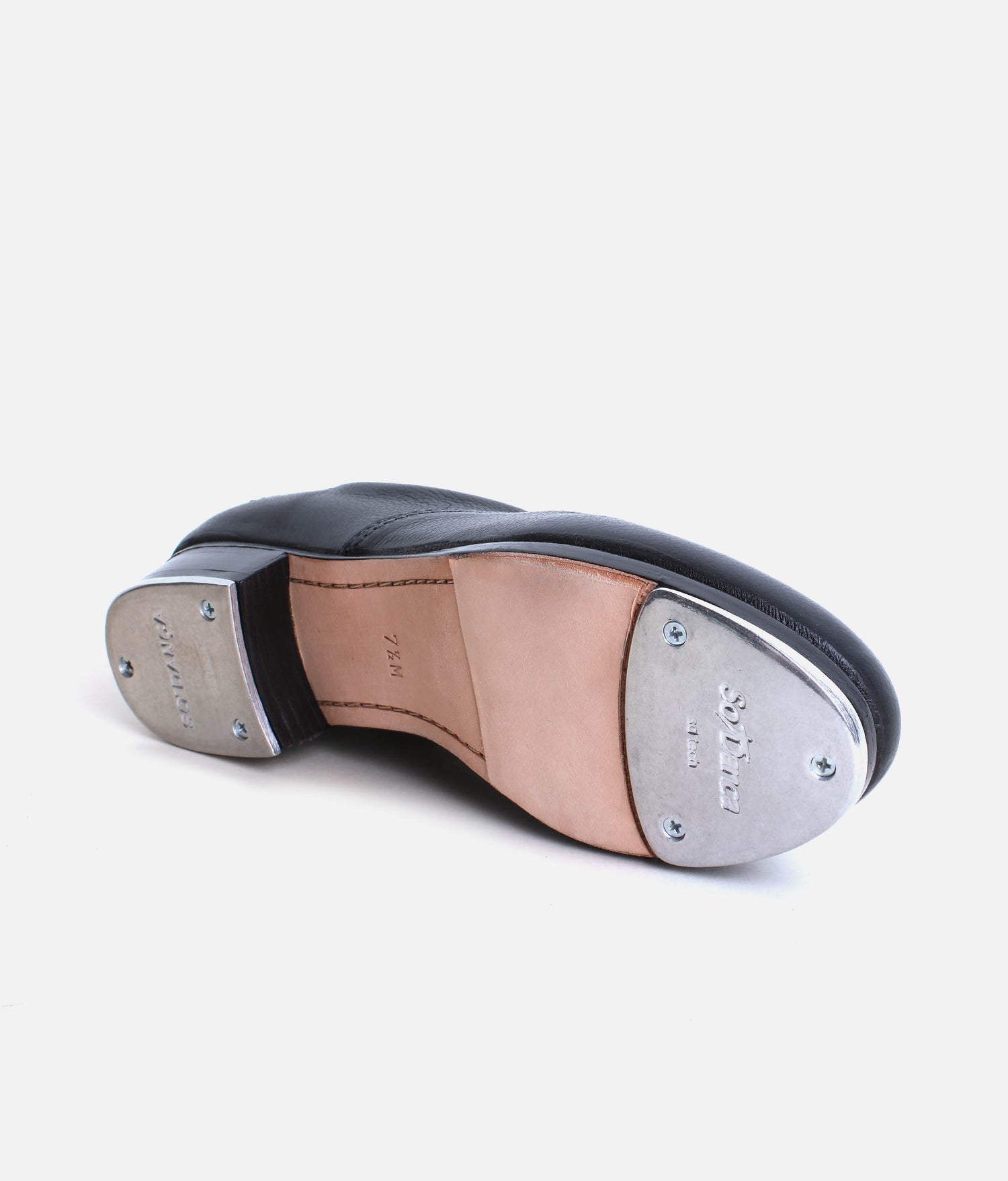 Professional Leather Tap Shoes with Wood Heel for Adults | TA815