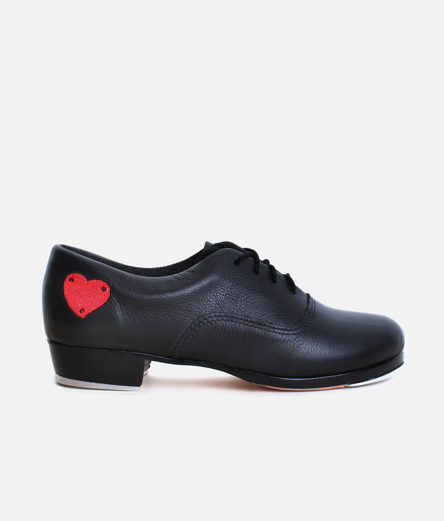 Professional Leather Tap Shoes with Wood Heel for Adults | TA815