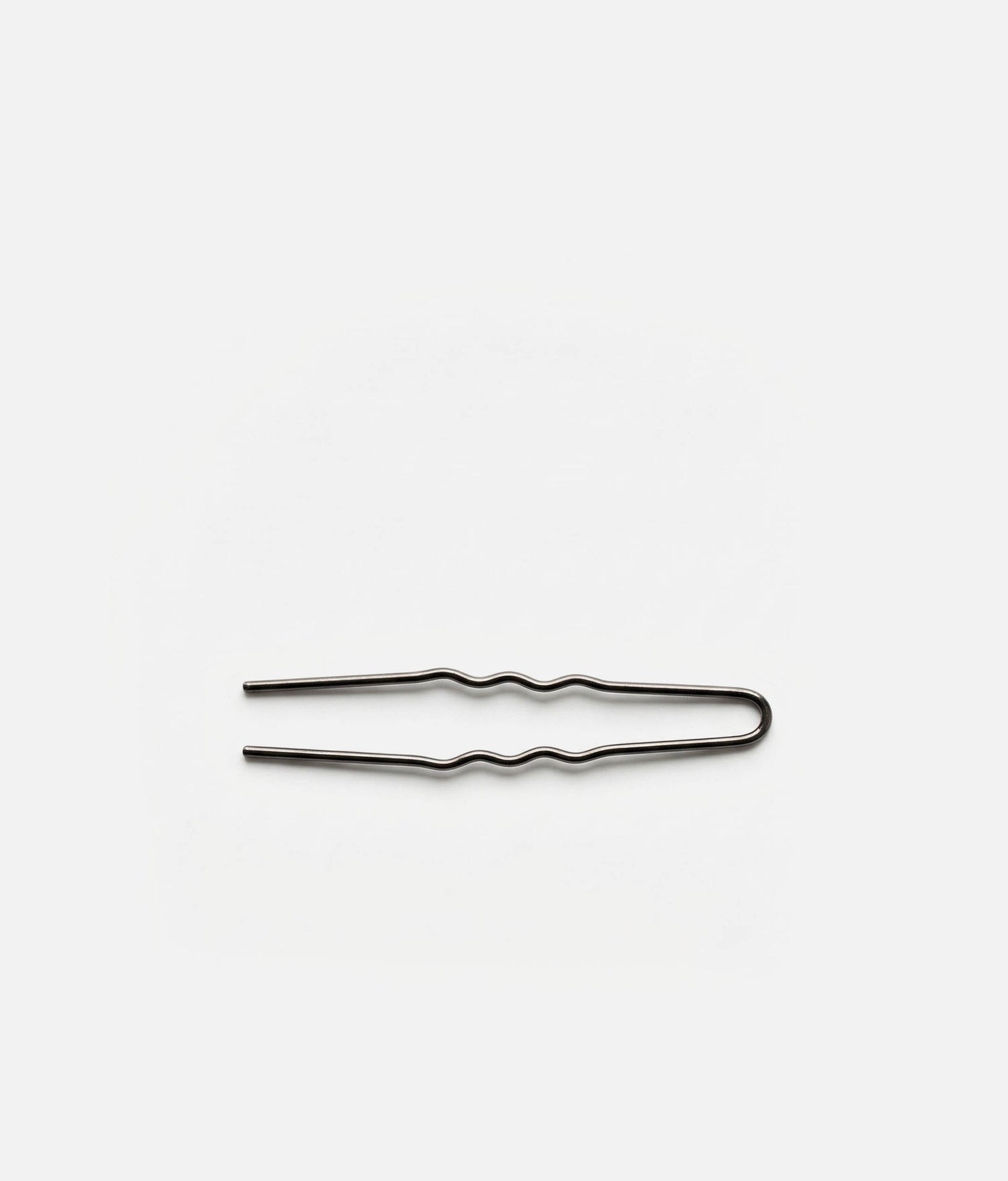 Black Waved Hair Pins - TH042