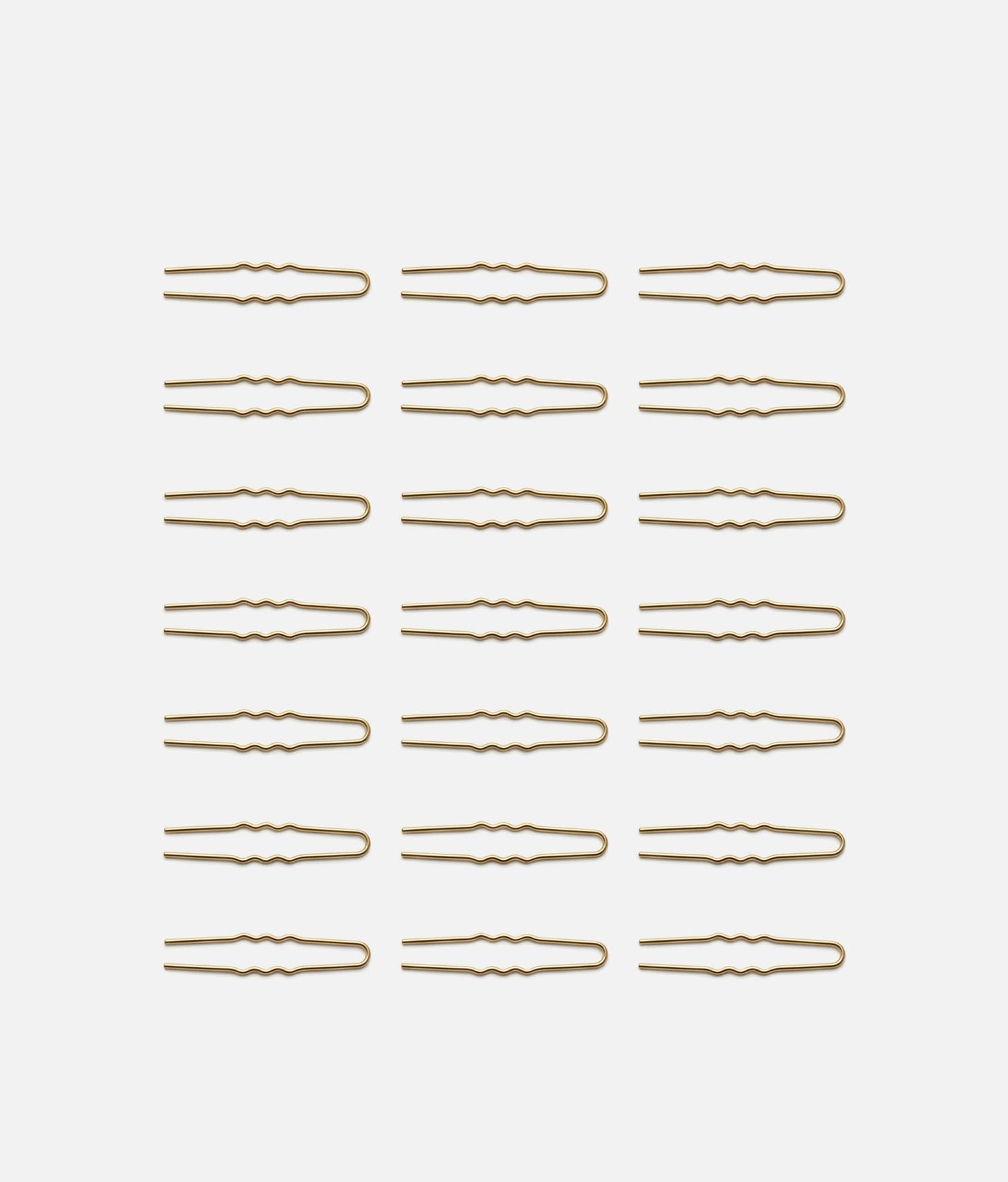 Blonde Waved Hair Pins - TH043