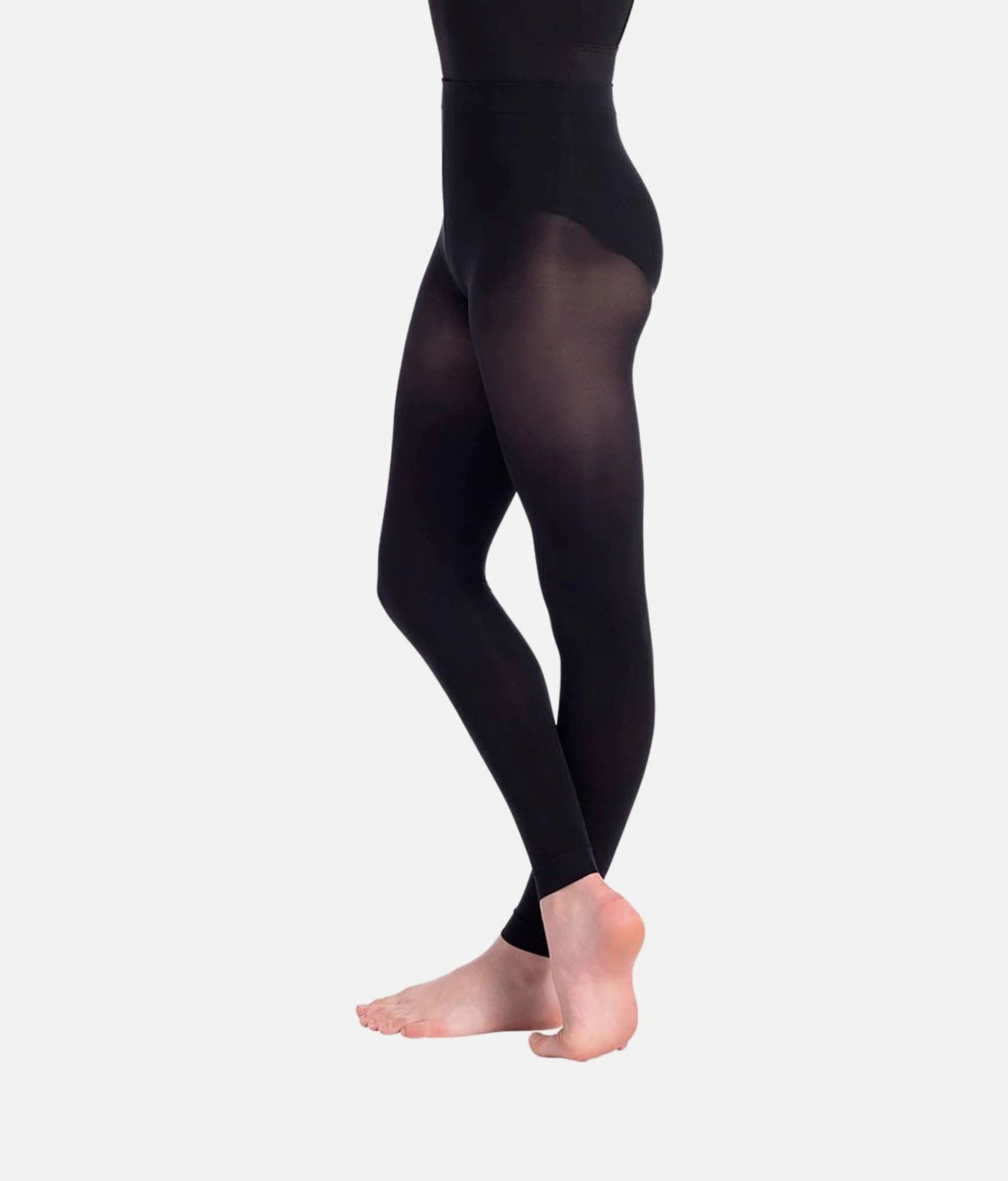 Black Footless Tights - TS 70 #black_S/M