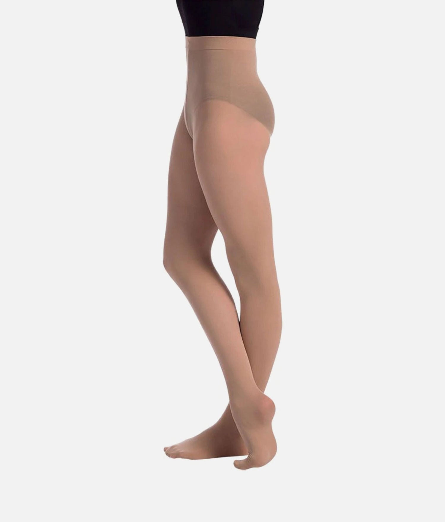 Tan Fully Footed Tights - TS 74 