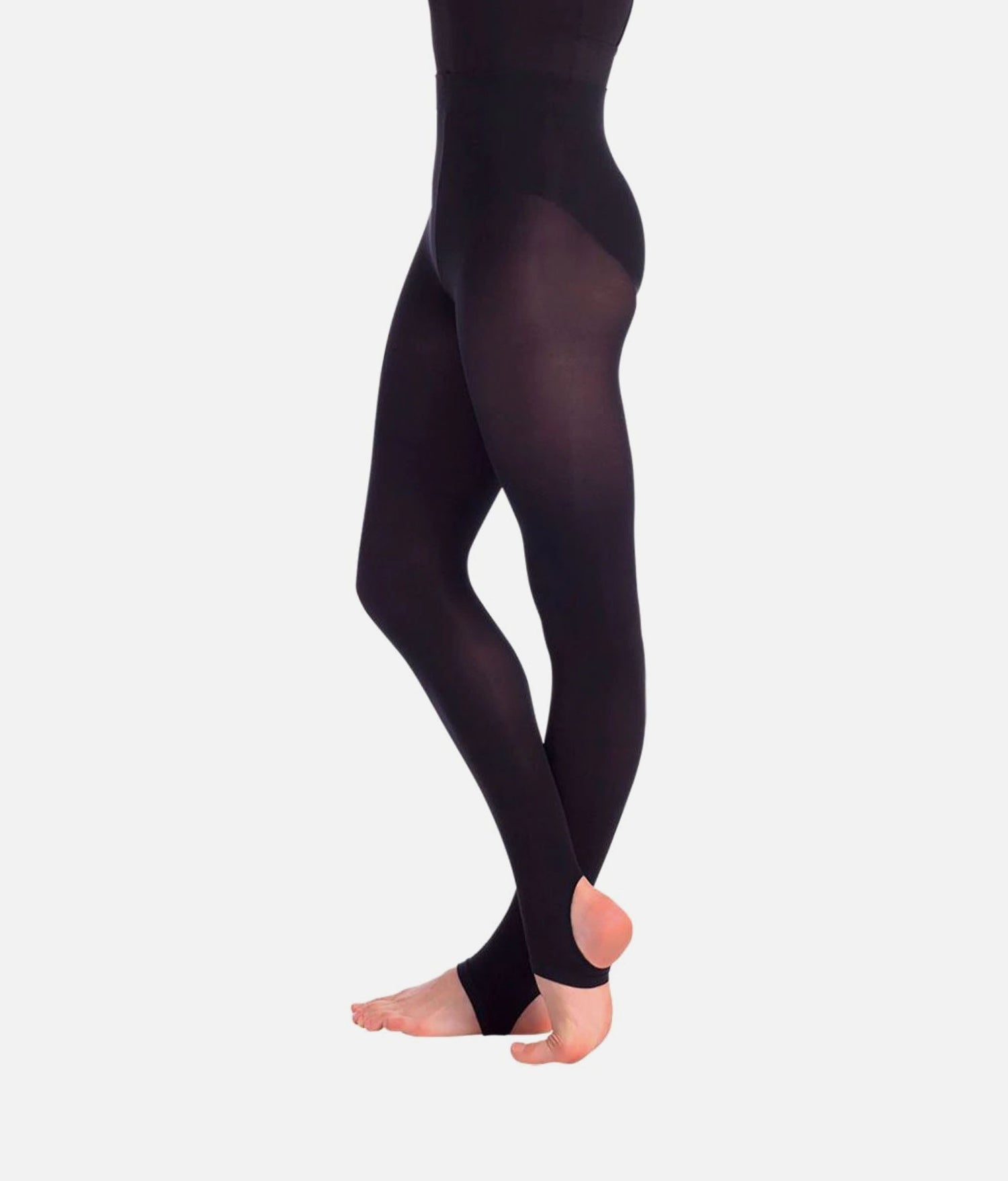 Black Stirrup Dance Tights - TS 78 