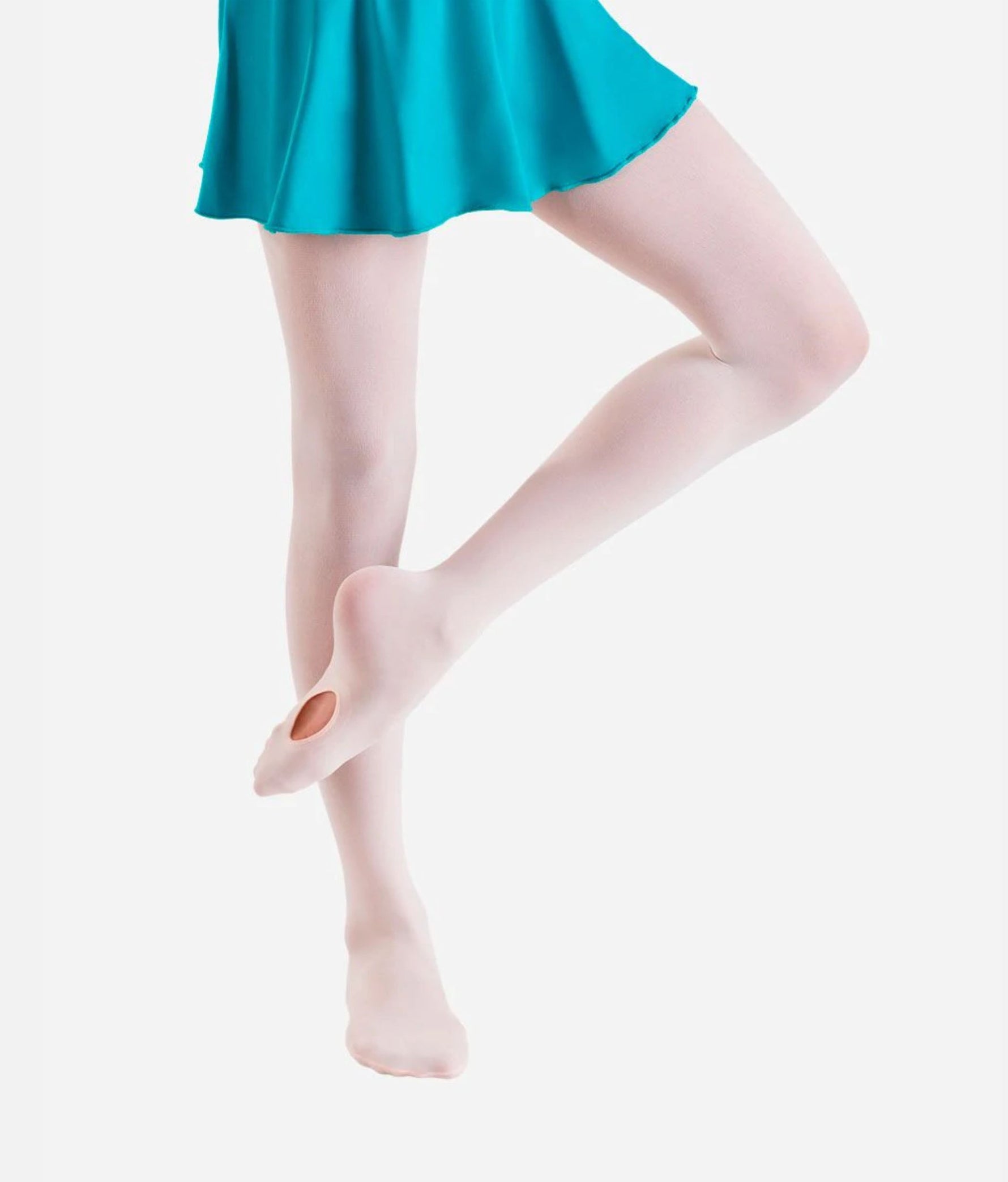 Girls's Convertible Dance Tights - TS 81 #light-pink_T/S