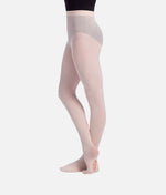 Convertible Dance Tights, Ballet & Pointe Friendly with Matte Look - TS82 