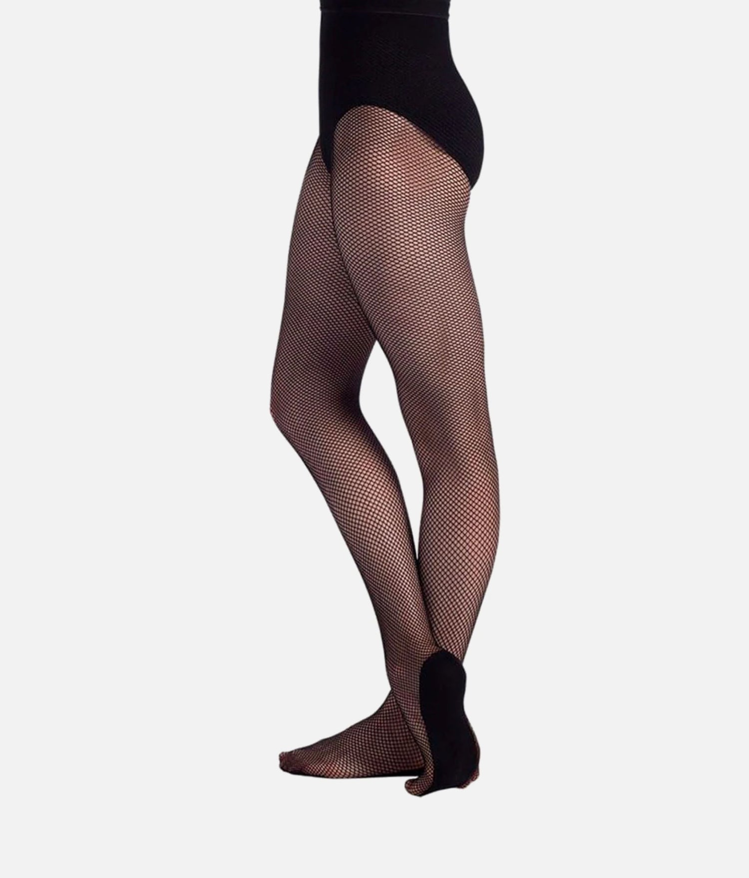 Black Professional Fishnet Dance Tights - TS98  