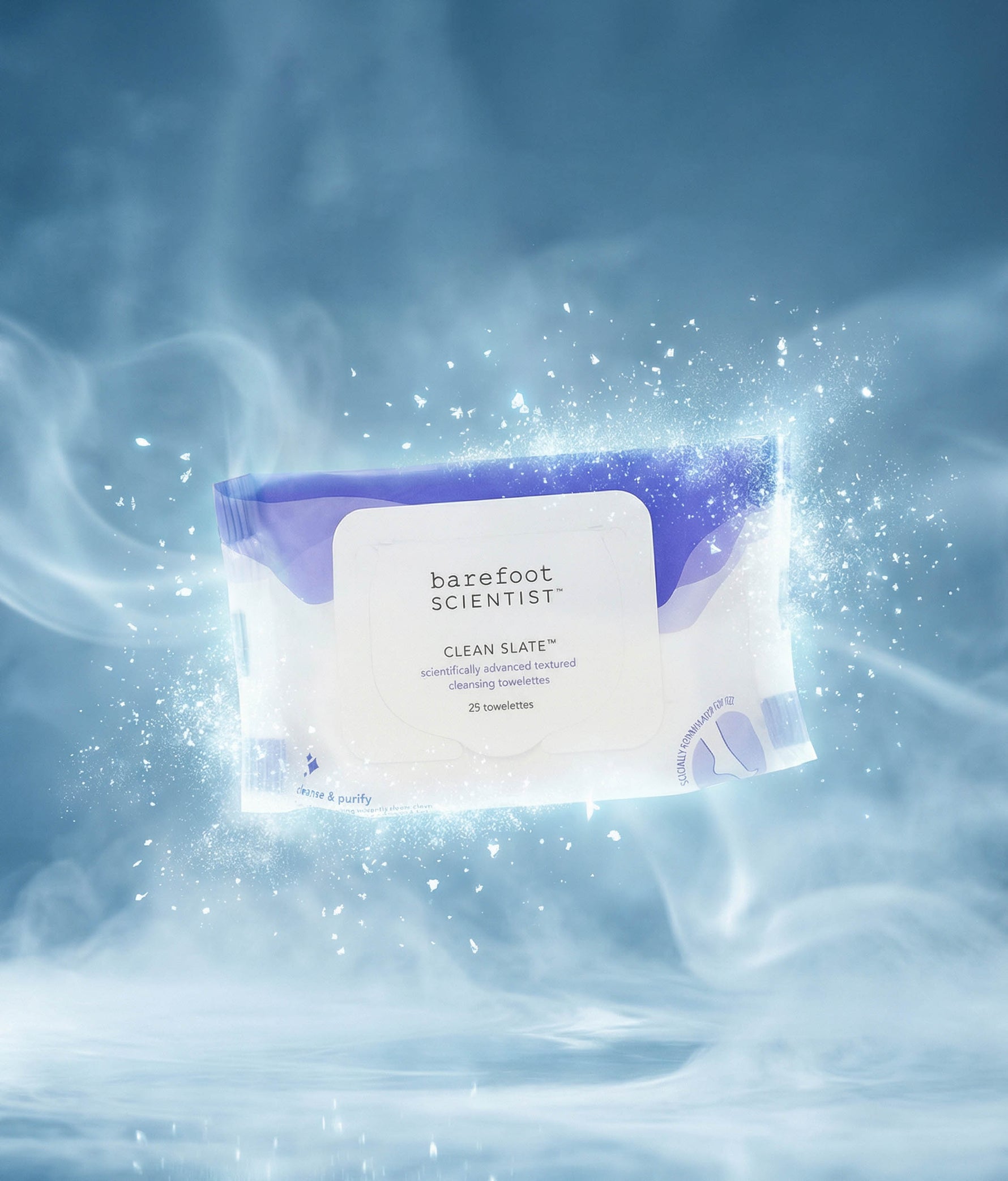 Moisturizing Foot Wipes - CLEAN SLATE