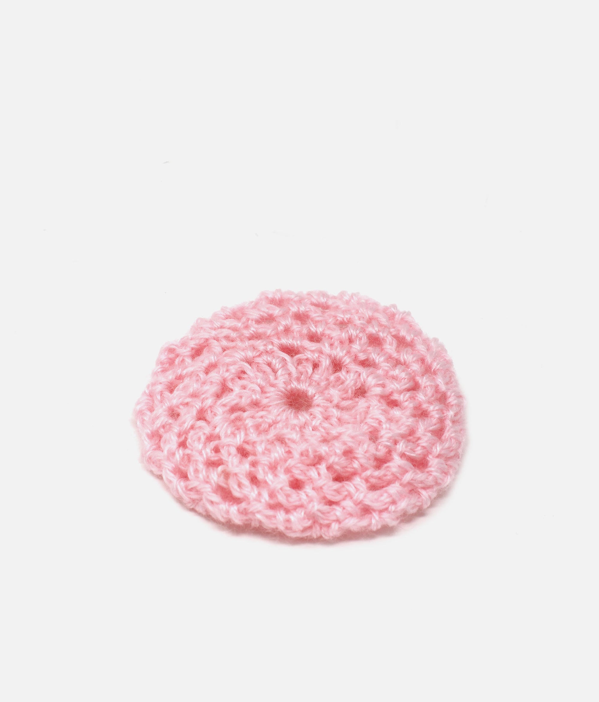 Crochet Ballet Bun Cover - E8956 #light-pink_bun-s