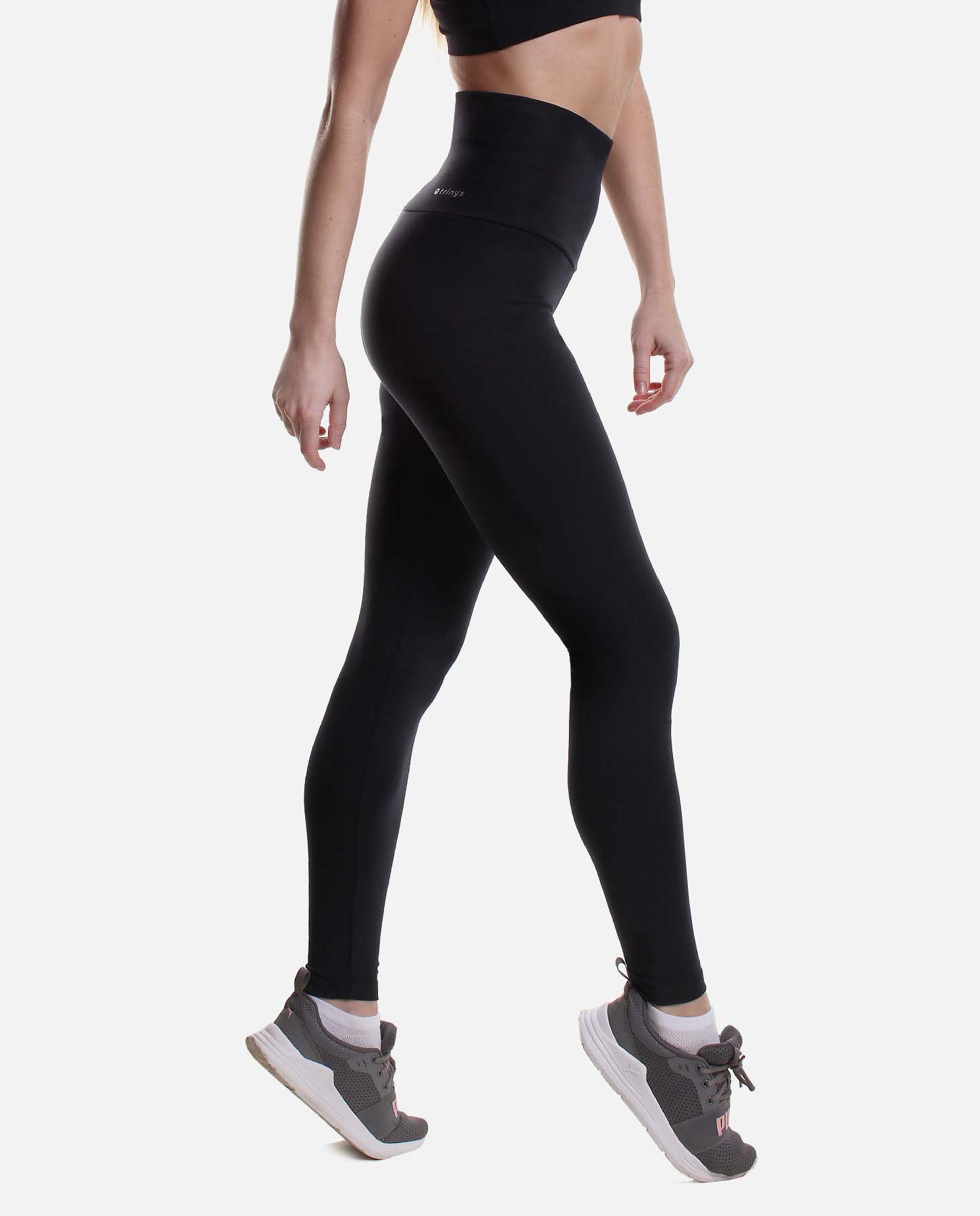 High Waisted Compression Leggings - F 13478