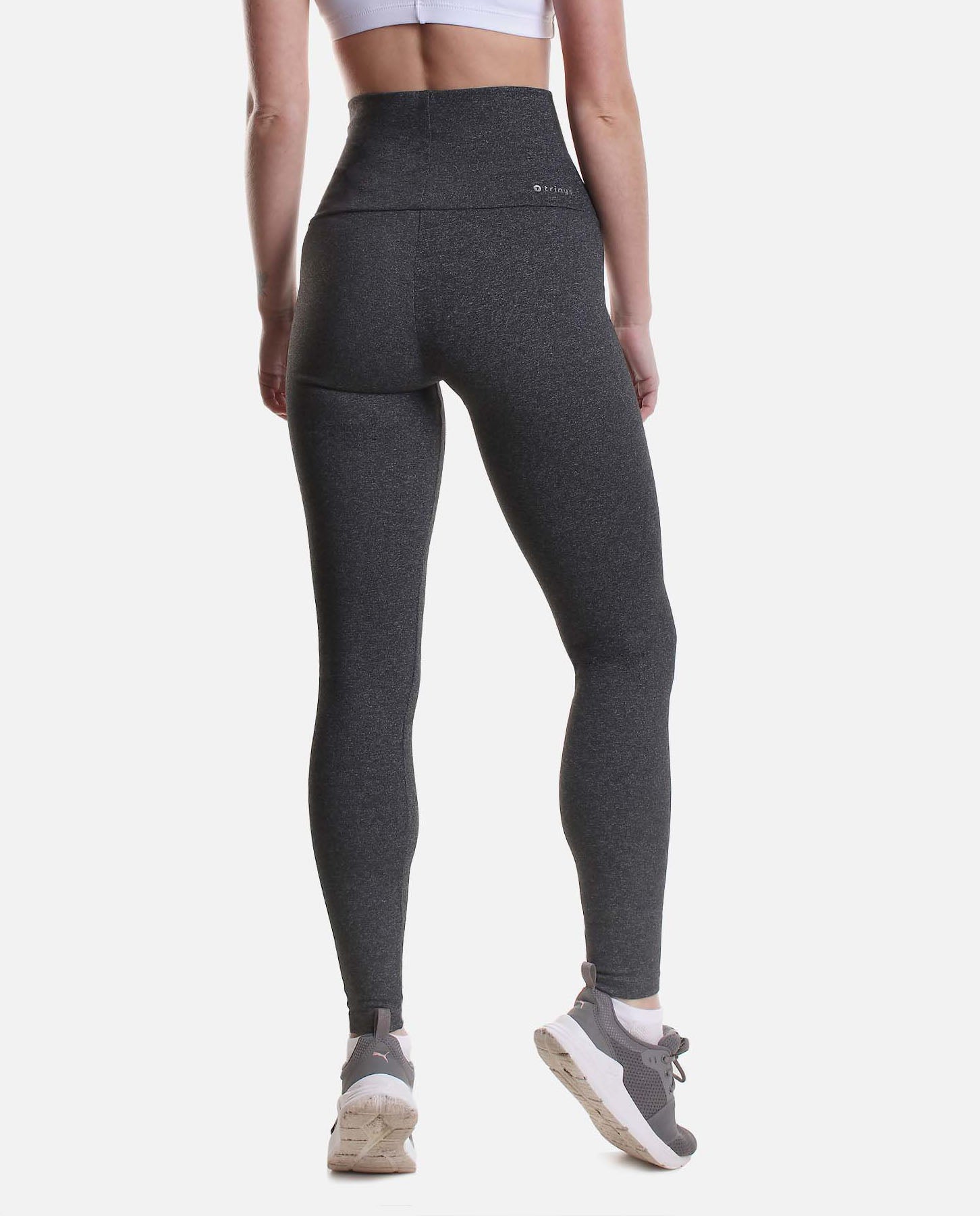 High Waisted Compression Leggings - F 13478