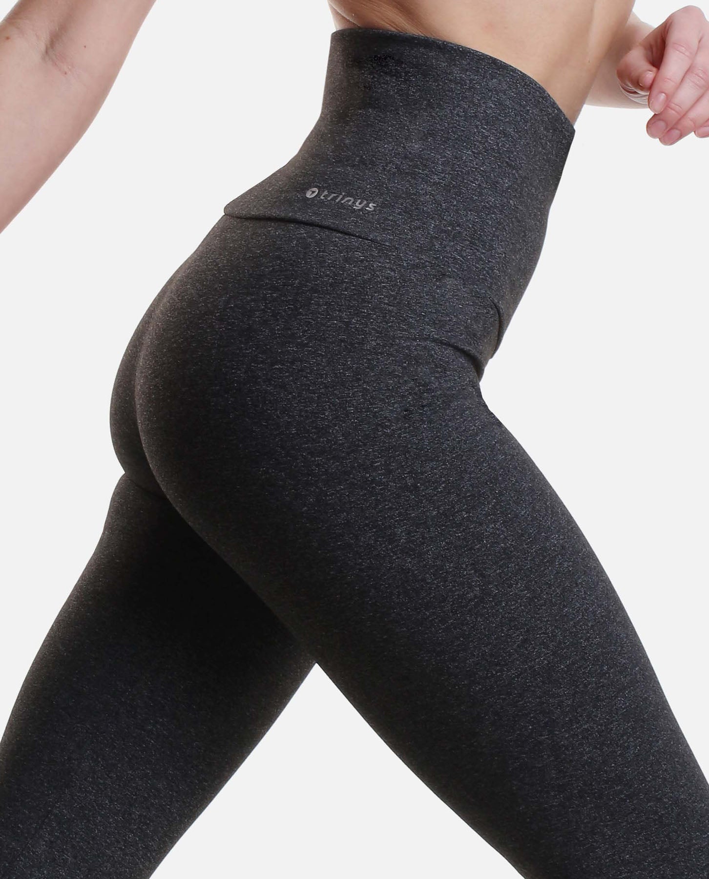 High Waisted Compression Leggings - F 13478