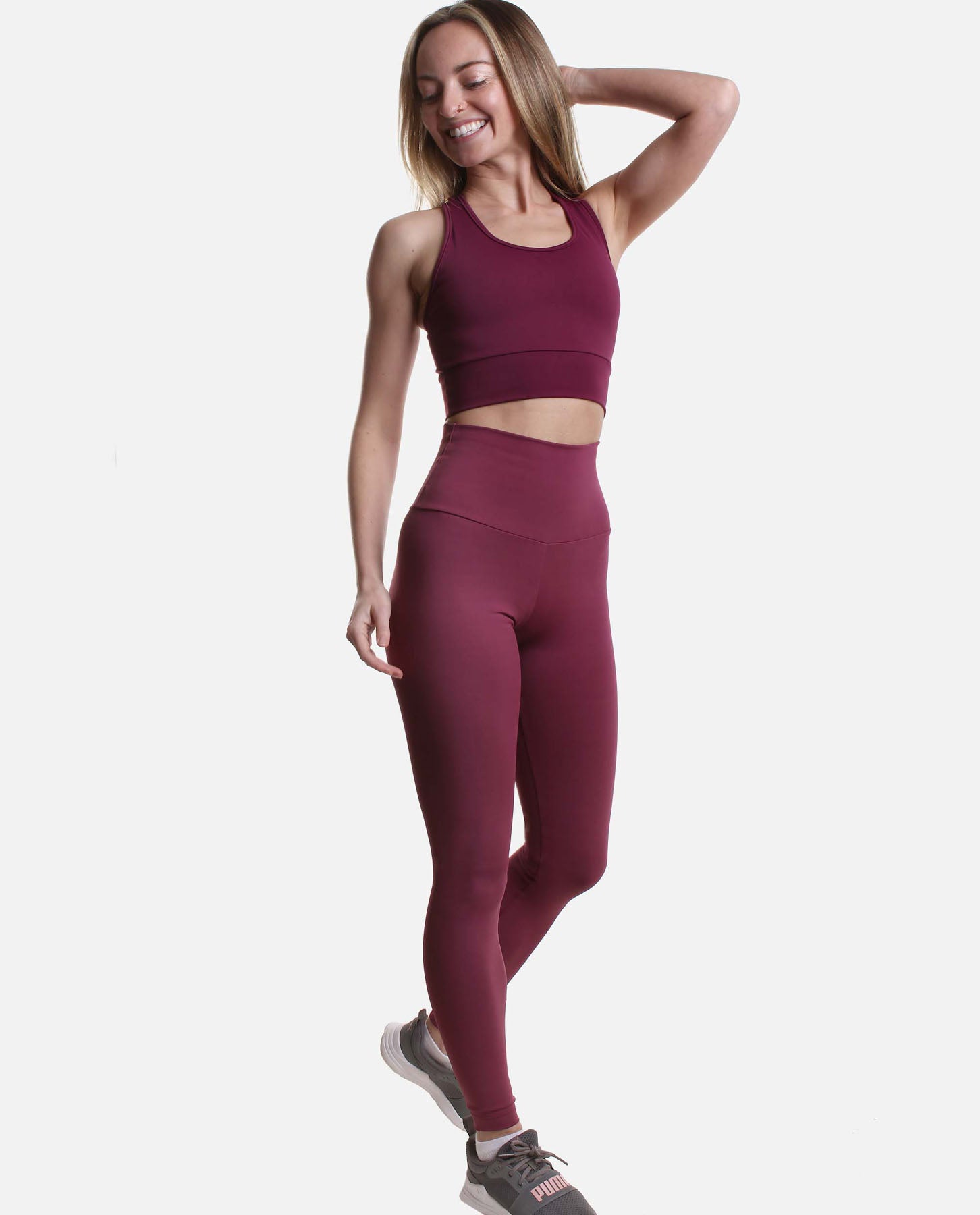 Leggings With Back Pocket - F 14901