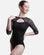 Lace Sleeve Cut-out Leotard - RDE 1593