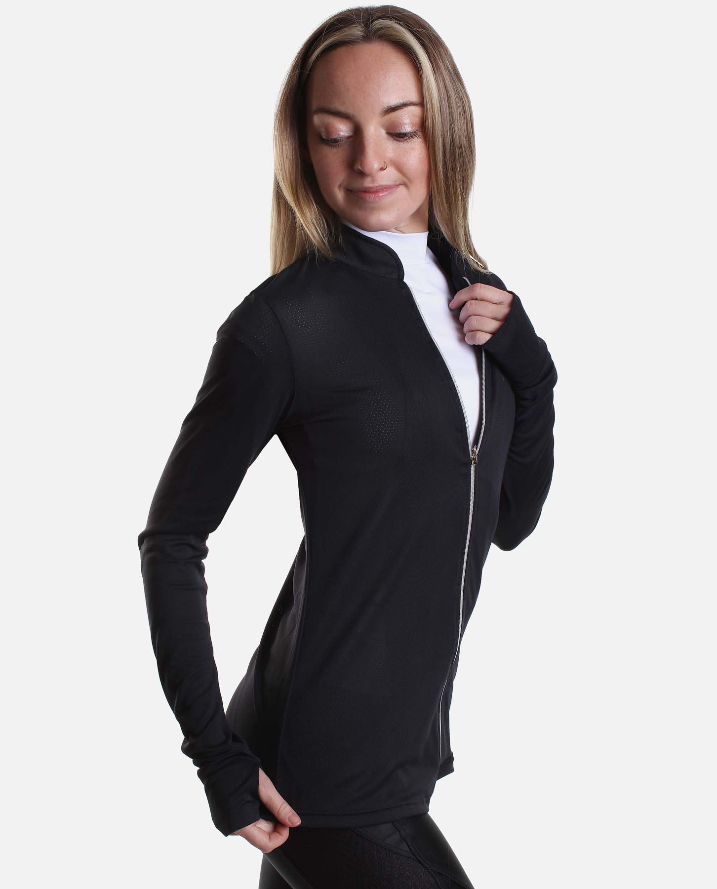 Jacket With Thumb Hole - A 778