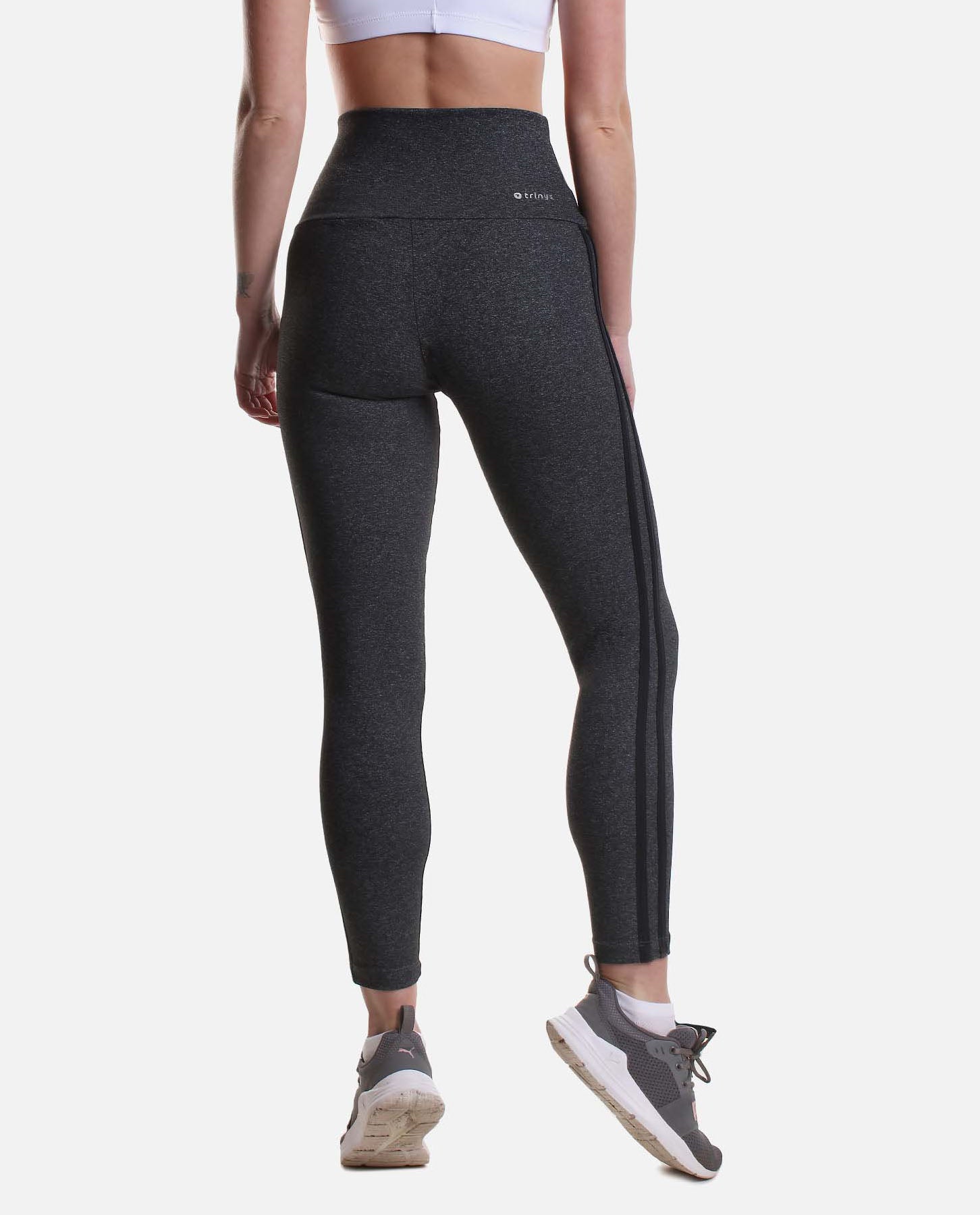 Contrast High Compression Leggings - A 854