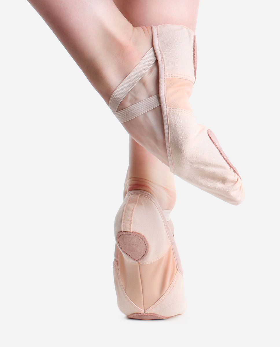 Canvas Split-Sole Ballet Shoe - BAE 13L