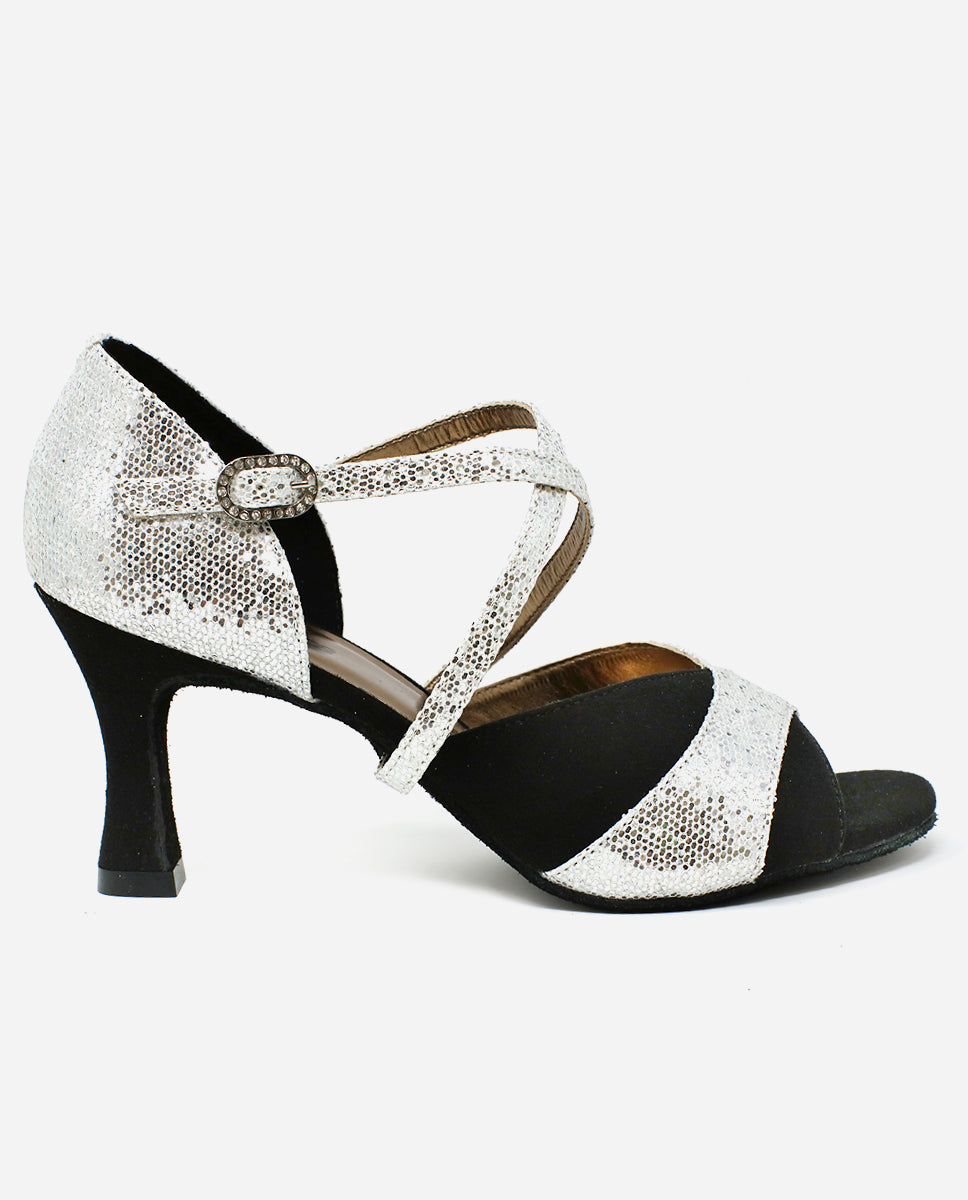 Sparkly Salsa Shoe - BL 196 - So Danca