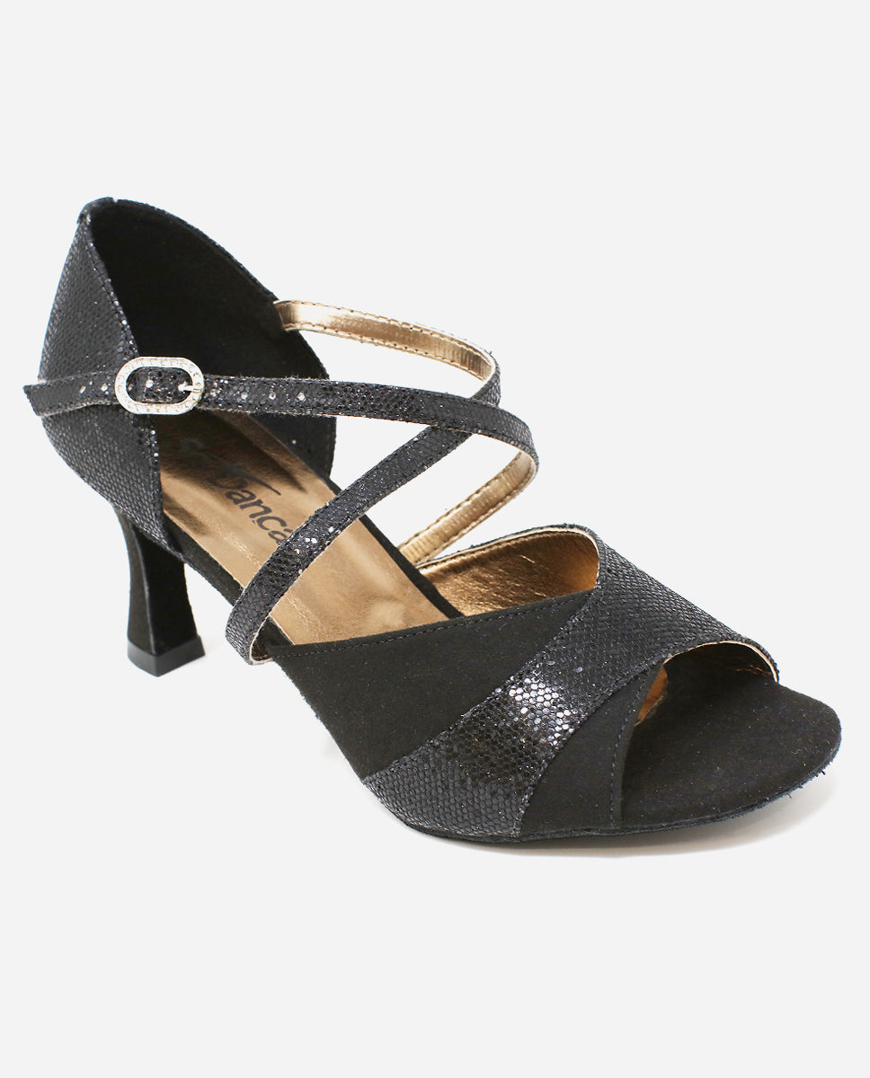 Sparkly Salsa Shoe - BL 196 - So Danca