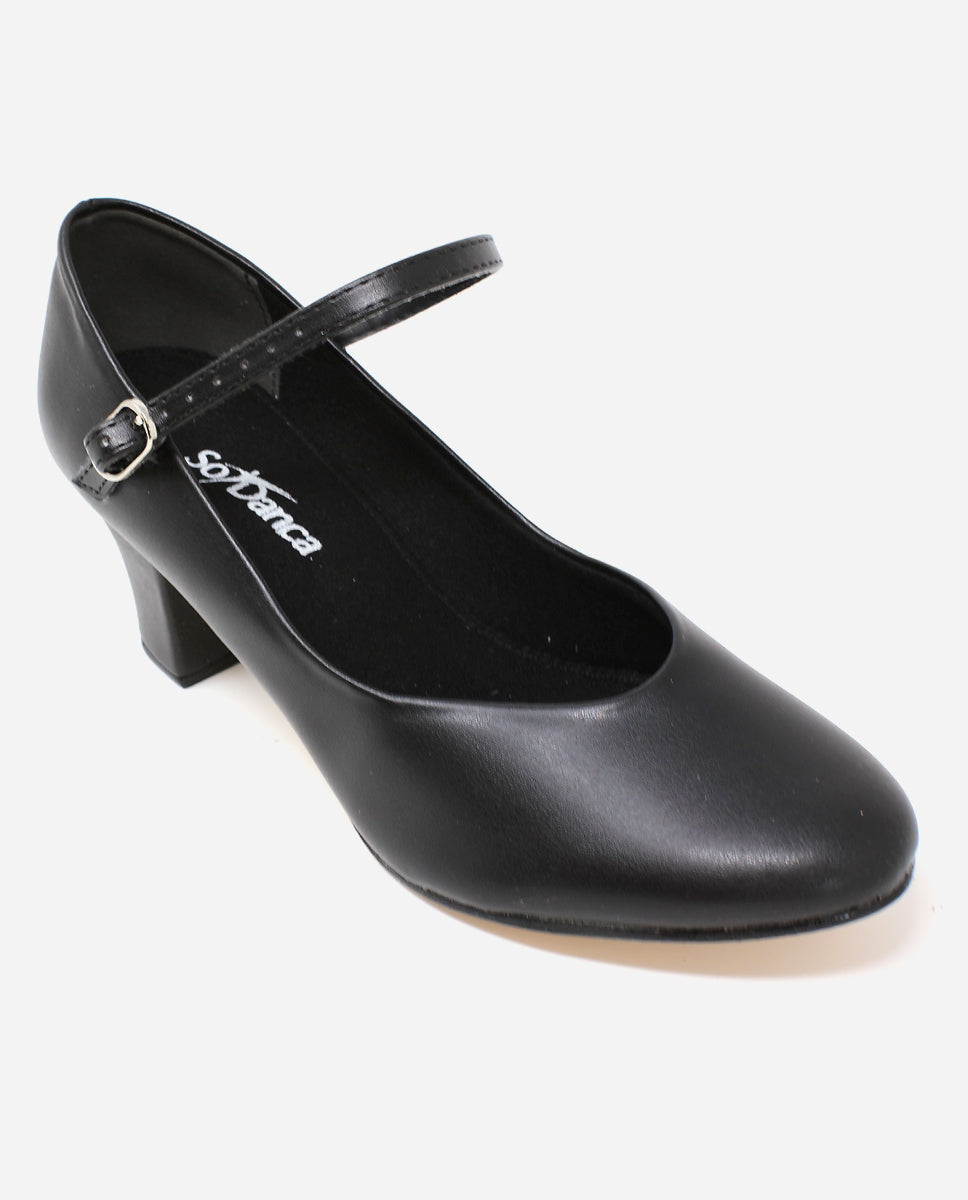 So Danca CH52 Character Shoe With 2 Inch Heel 3 / Black