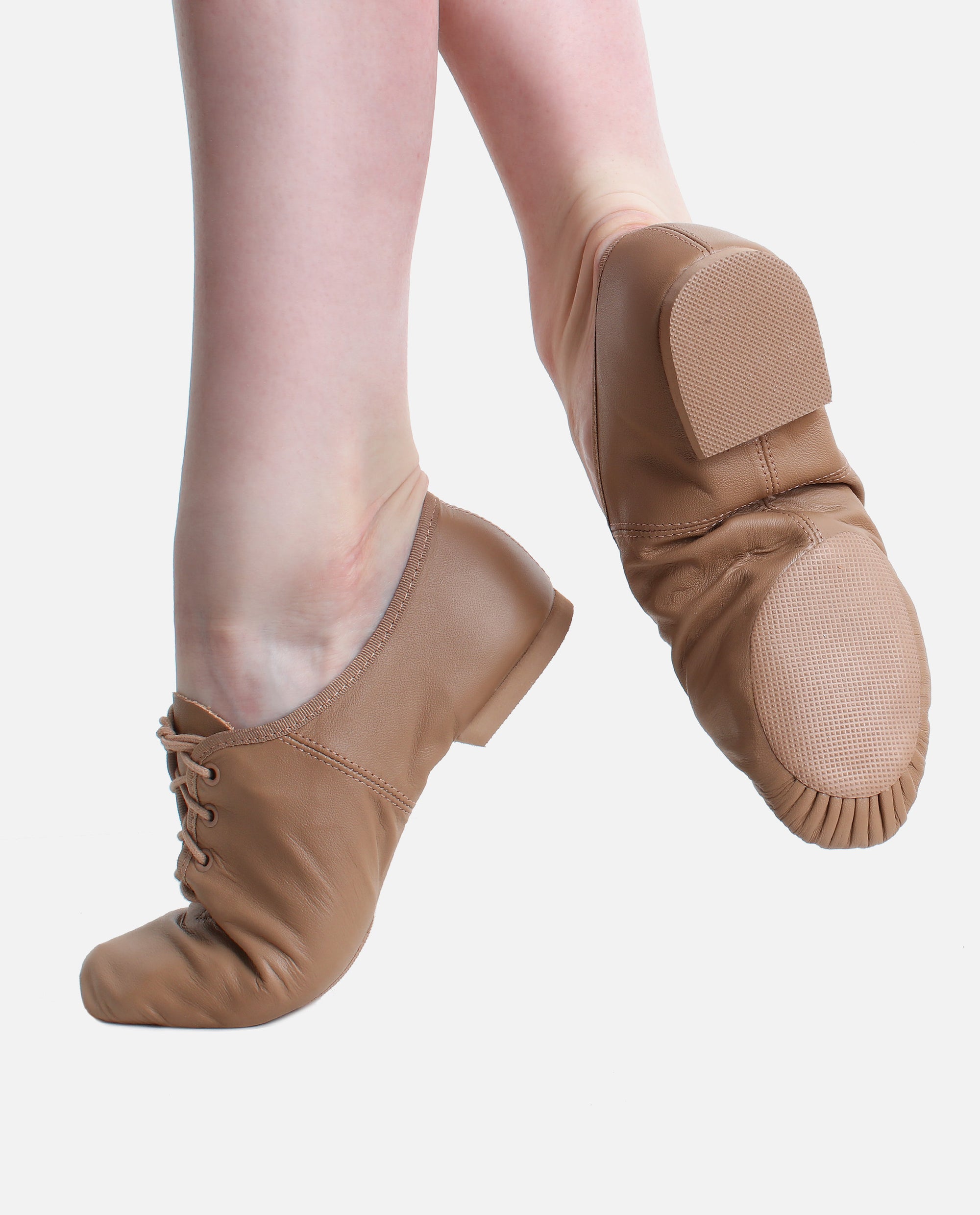 Split Sole Laced Jazz Shoe - JZE 09