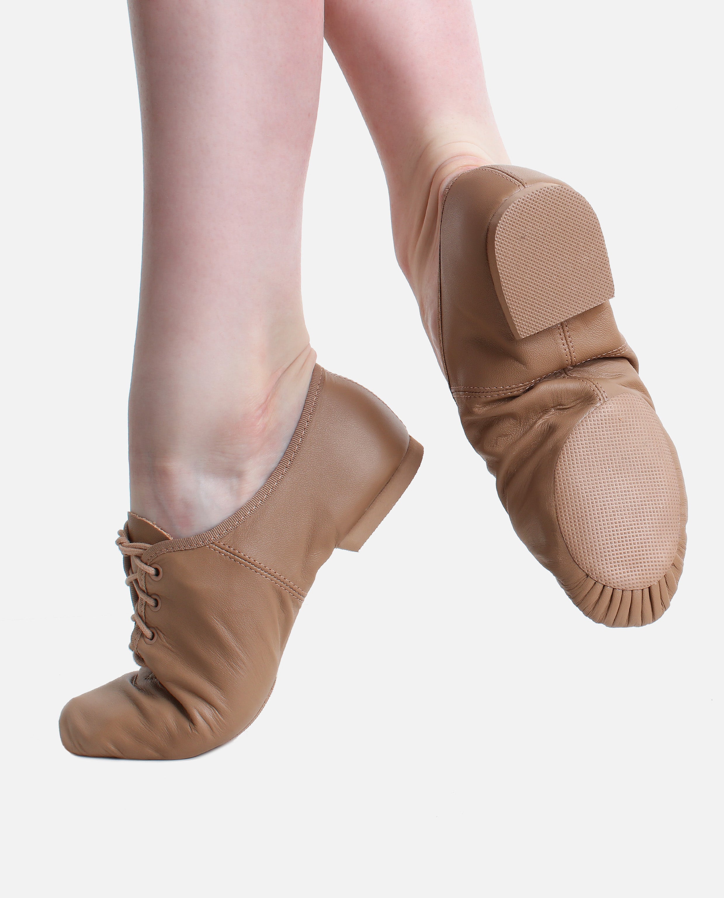 Split Sole Laced Jazz Shoe - JZE 09