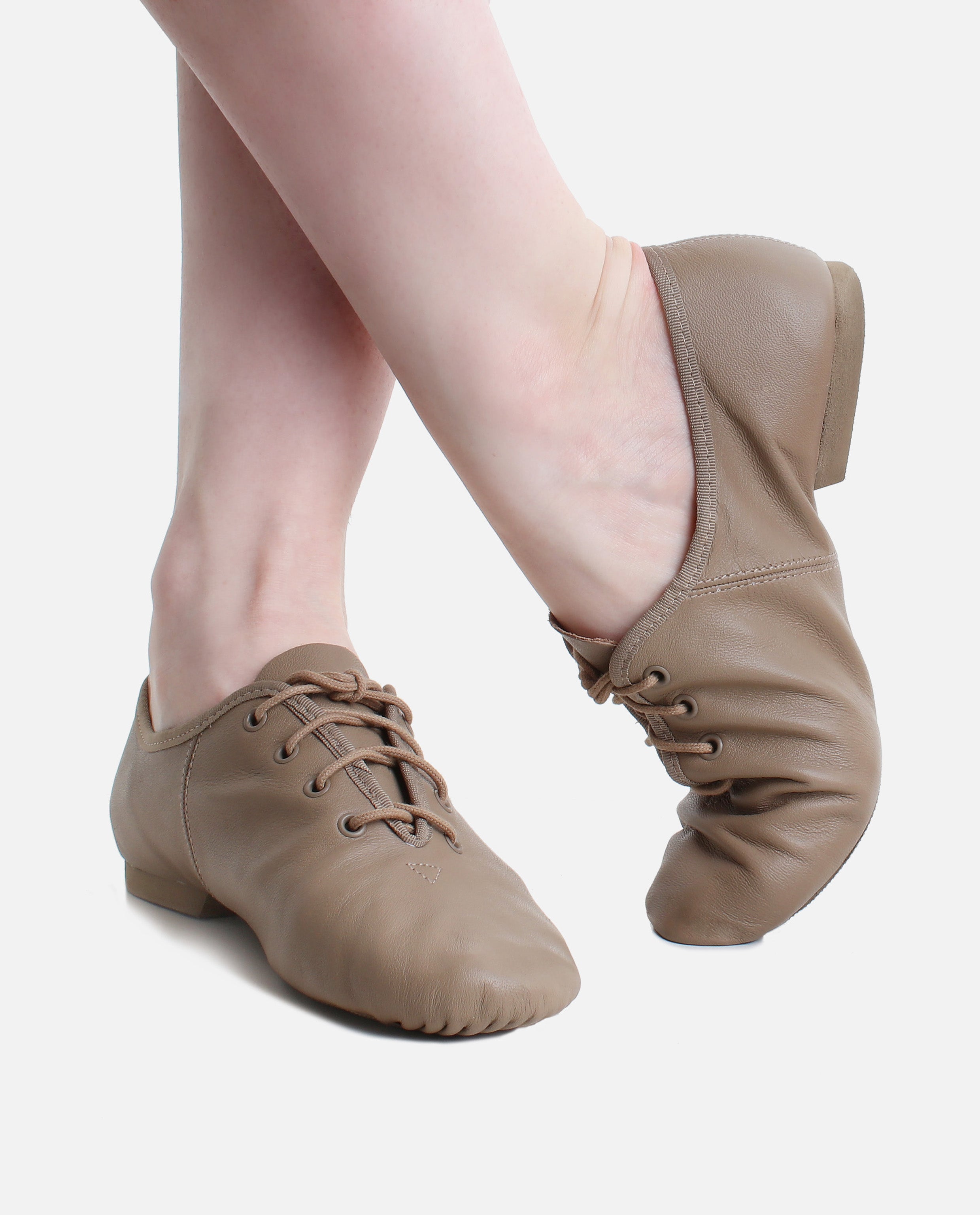 Split Sole Laced Jazz Shoe - JZE 09