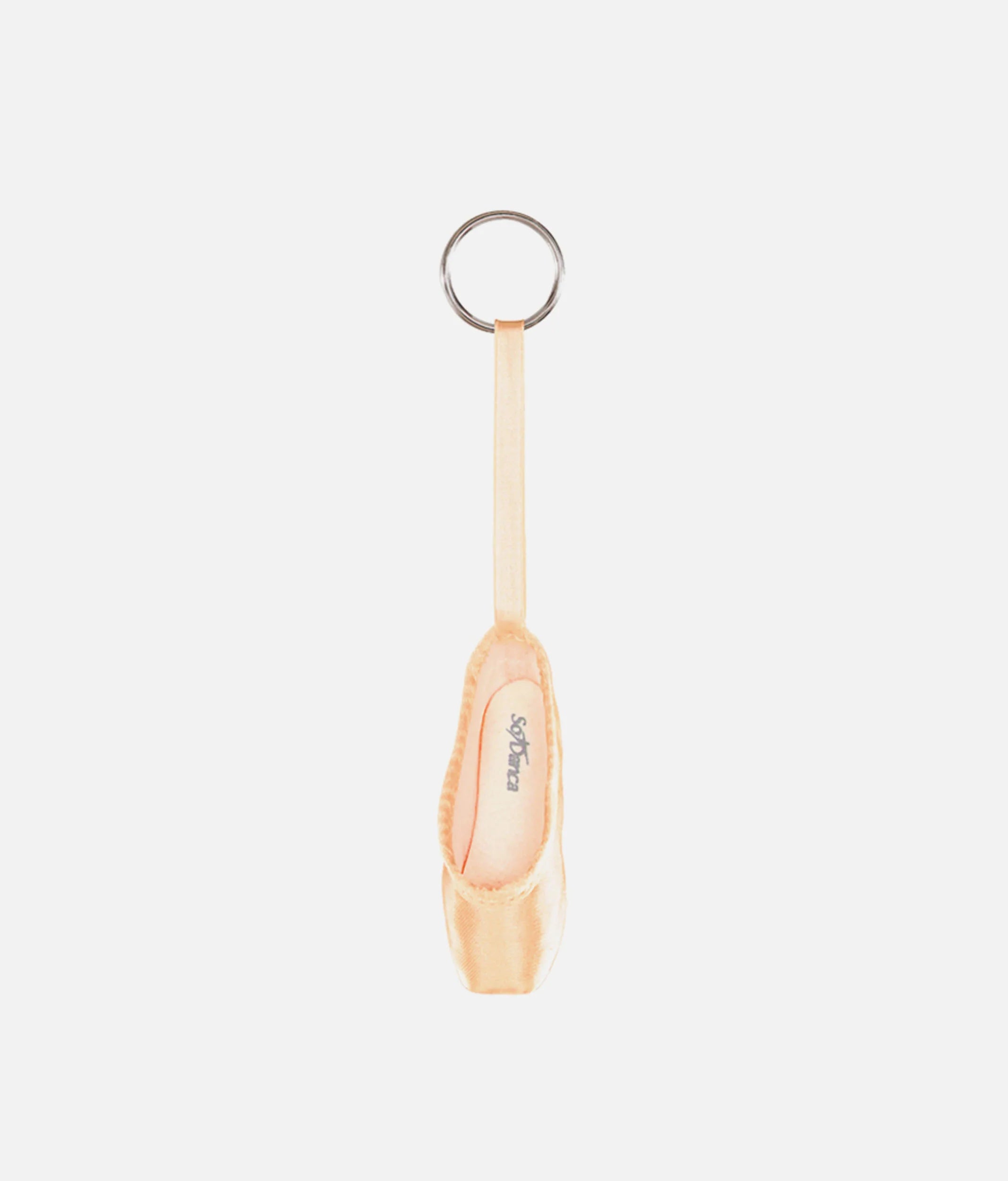 Satin Pointe Shoe Keyring - KCE 01