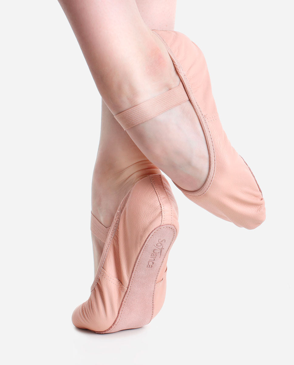 Premium Leather Full Sole Ballet Slipper - SD 69L